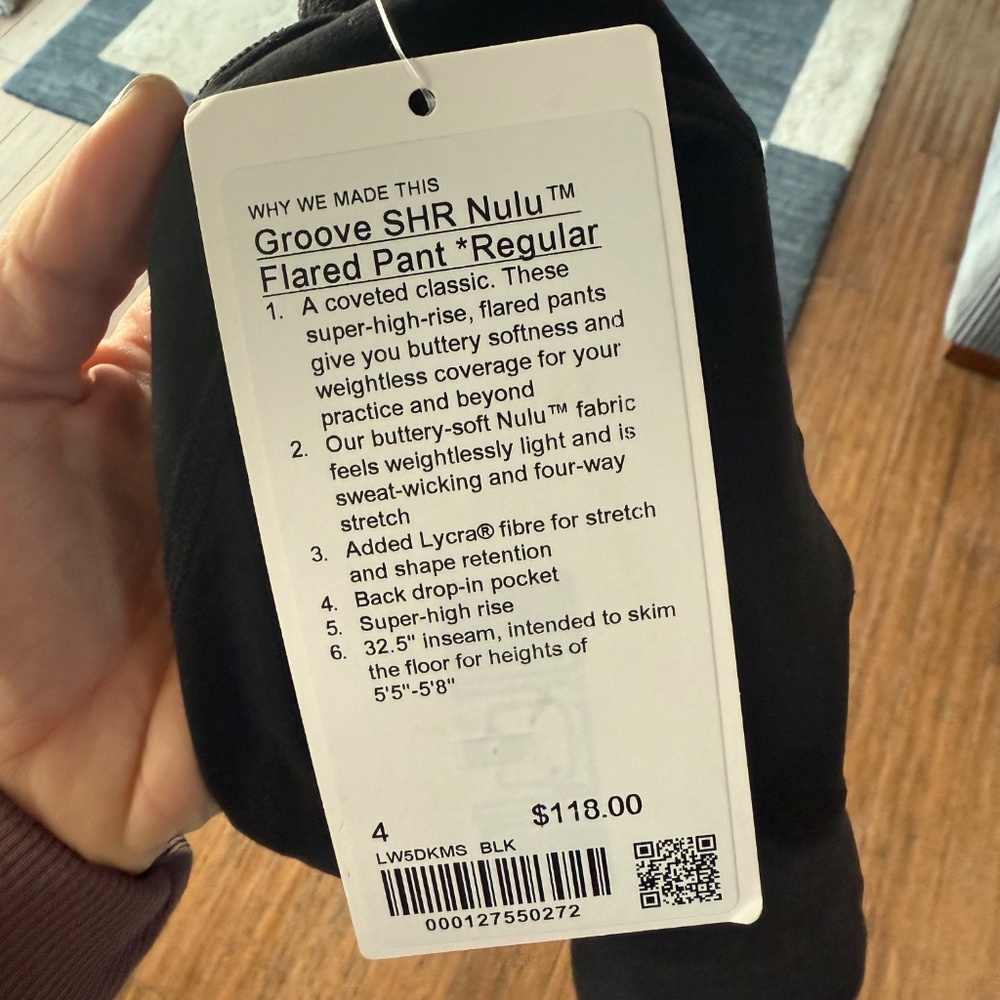 Lululemon Groove Nulu SHR Flare NWT - Picture 2 of 4
